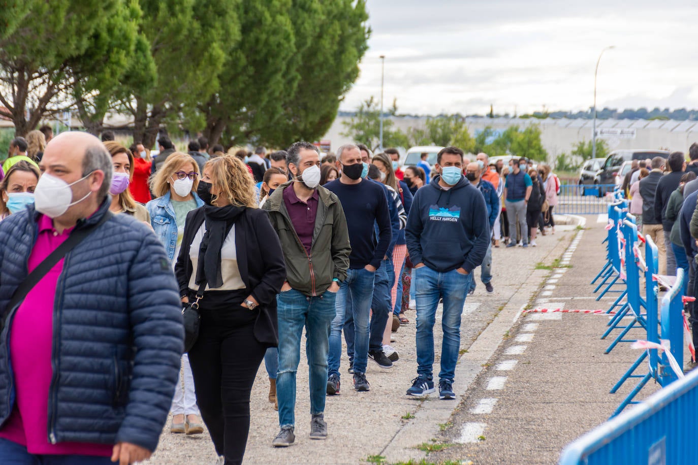 Fotos: Turno de vacuna para los palentinos de 44 a 48 años