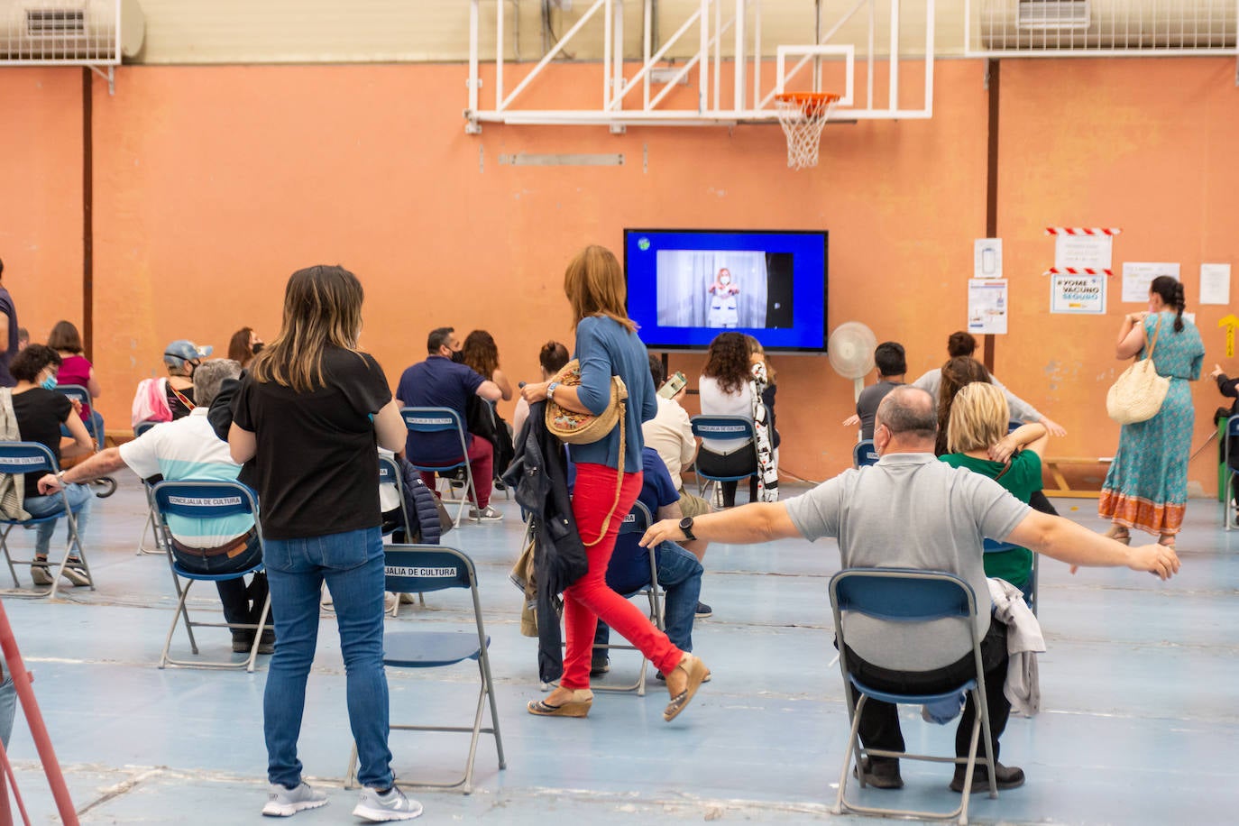 Fotos: Turno de vacuna para los palentinos de 44 a 48 años