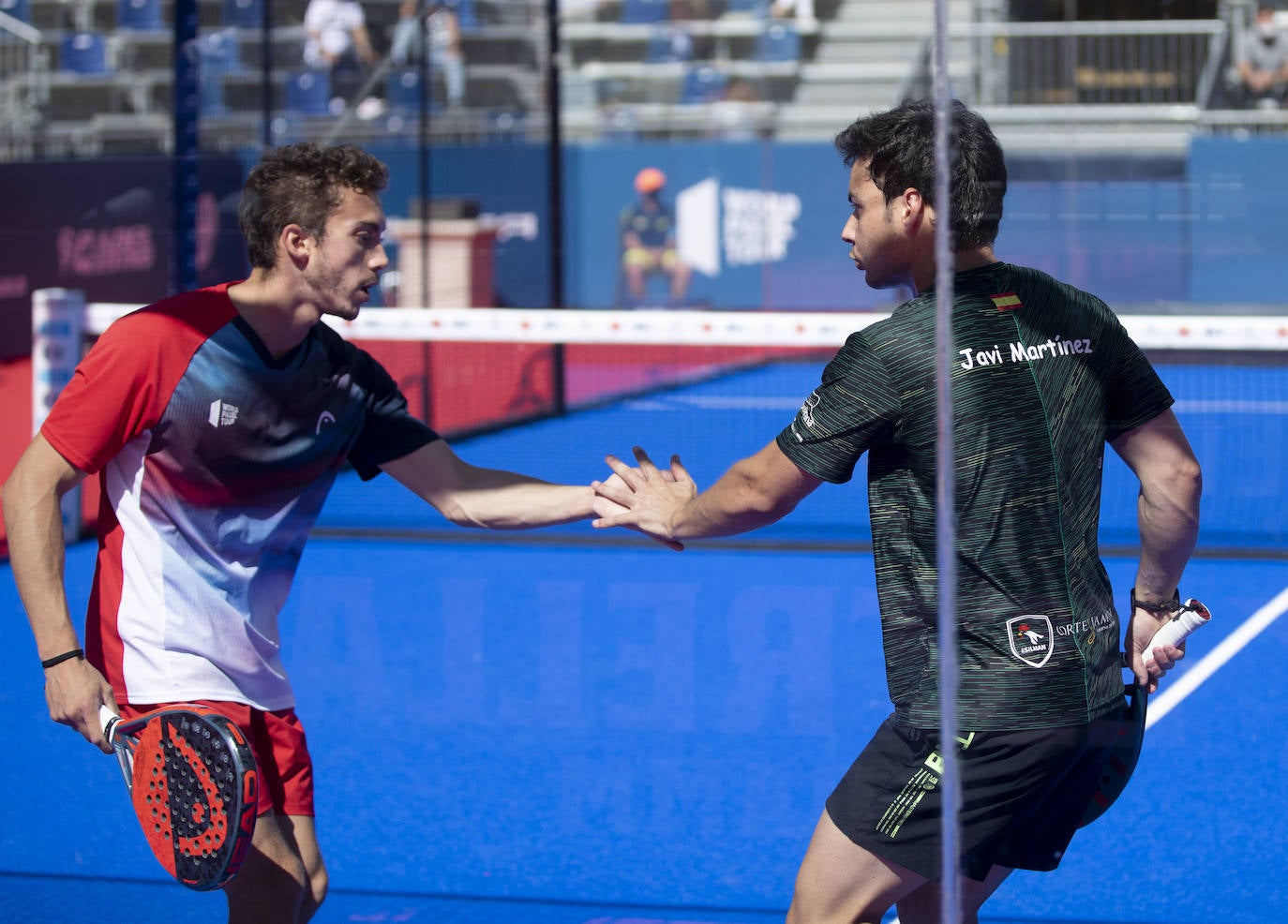 Fotos: World Padel Tour en la Plaza Mayor de Valladolid