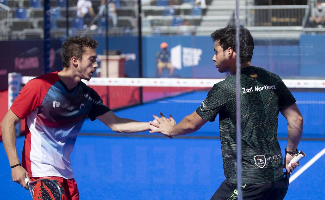 Agustín Gutiérrez y Javier Martínez. 