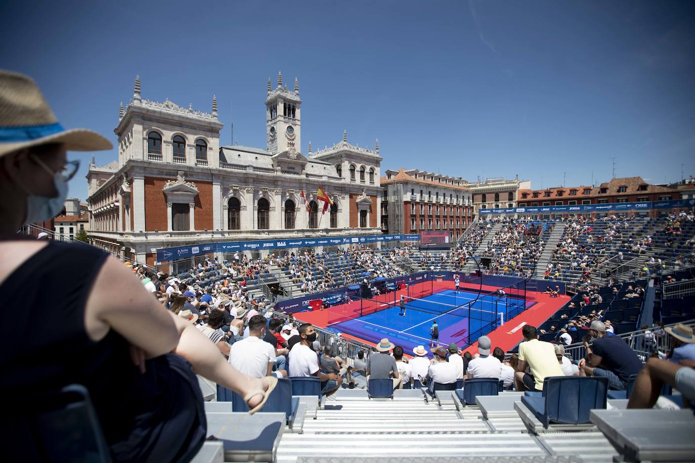 Cuartos de final del World Padel Tour en Valladolid.