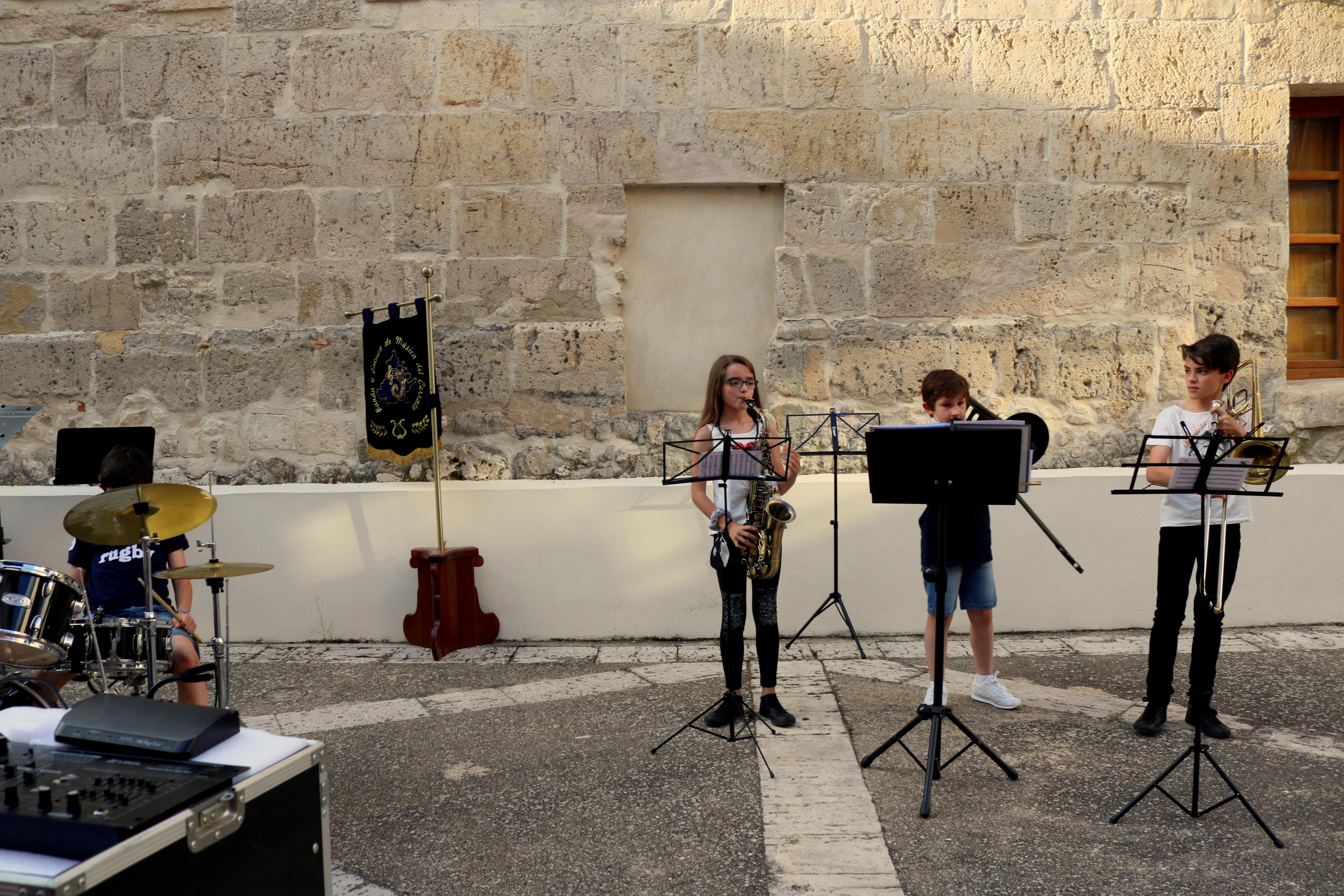 Animada velada musical en Baltanás