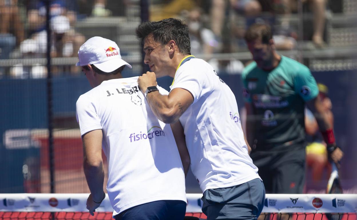 Juan Lebrón y Alejandro Galán. 