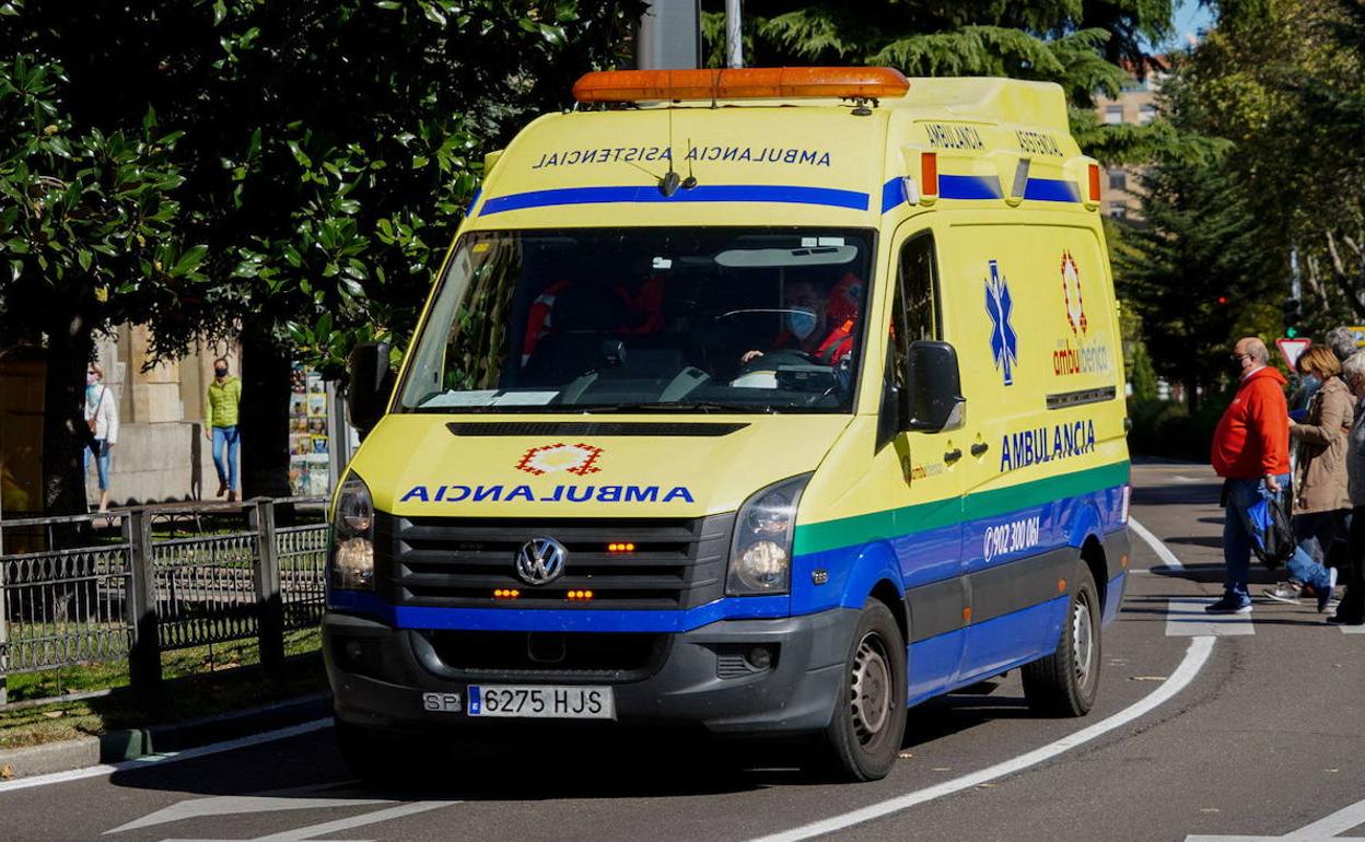 Una ambulancia en una imagen de archivo.