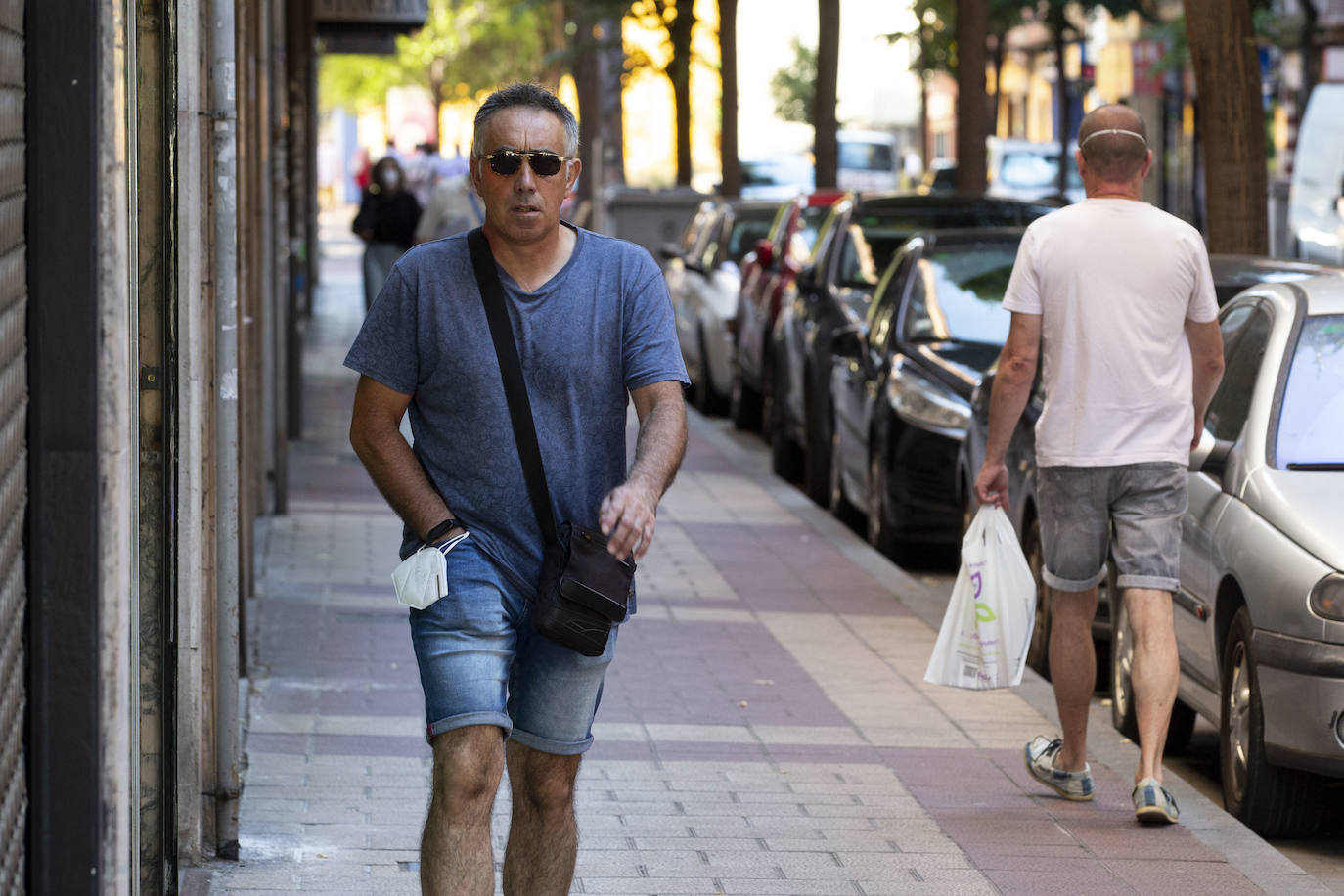 Valladolid, en el primer día en el que el uso de la mascarilla no es obligatorio en espacios abiertos.