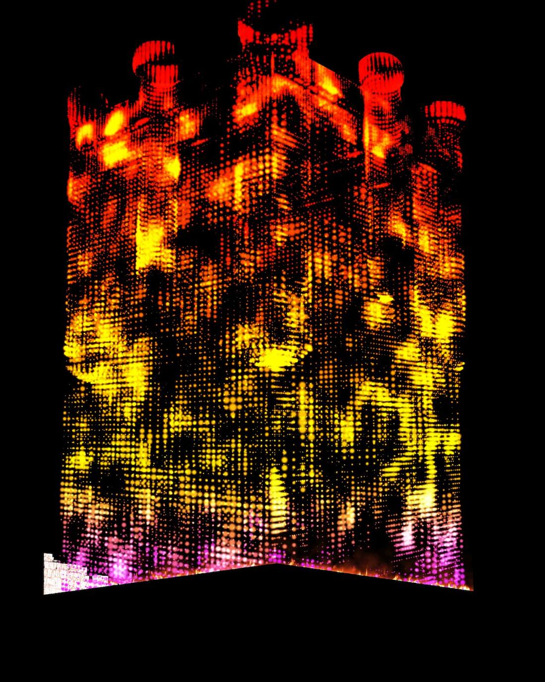 Fotos: Un videomapping recuerda en Torrelobatón la victoria de los comuneros en la localidad en 1521