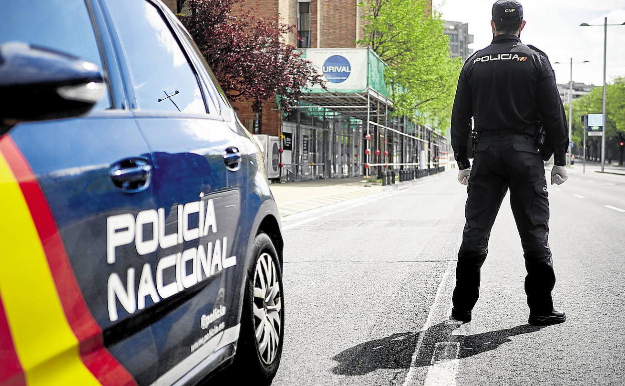 Un agente de Policía, en una imagen de archivo. 