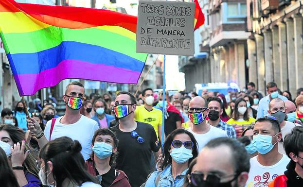 Manifestación del Día del Orgullo. 