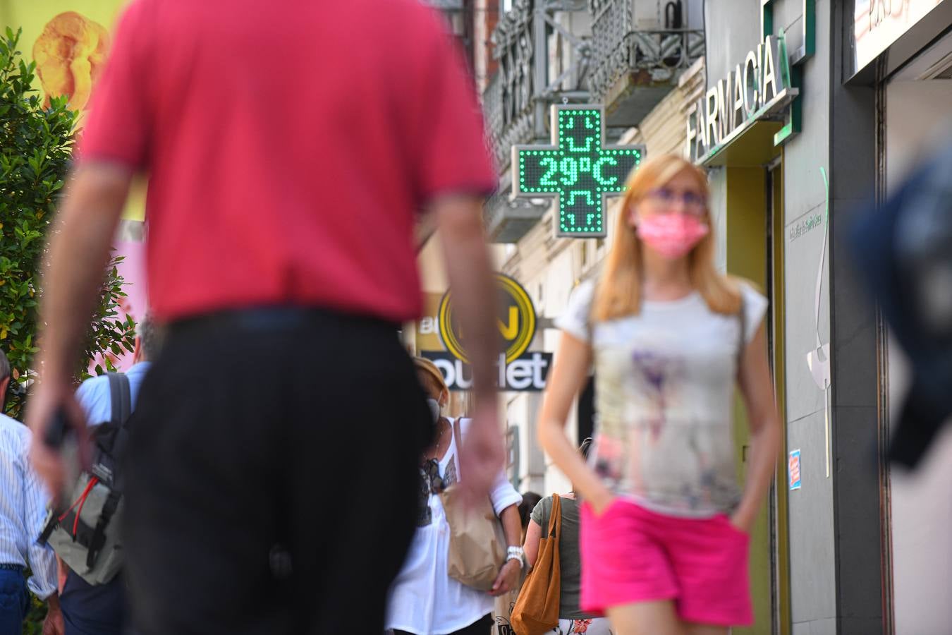 Fotos: Altas temperaturas en Valladolid en el primer día de julio