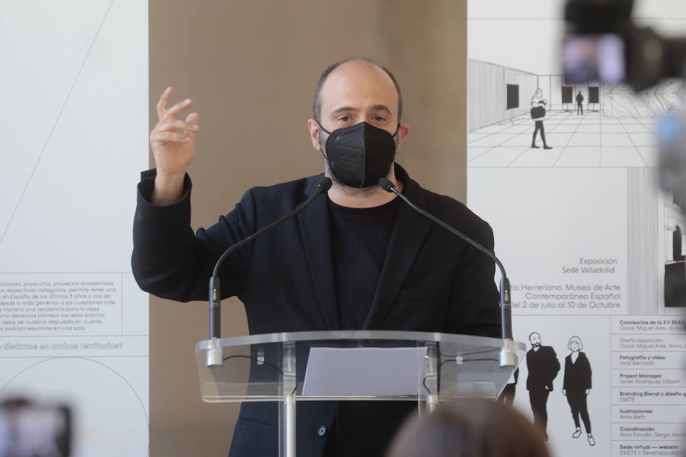 Fotos: Exposición de los proyectos de la Bienal de Arquitectura en el Patio Herreriano de Valladolid