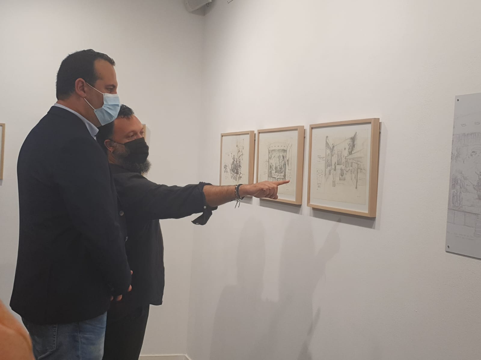 Fotos: Exposición &#039;Proyectos y otros dibujos germinales&#039; en Salamanca