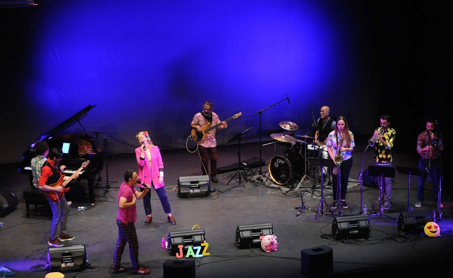 Fotos: Noa Lur Septet, con su espectáculo Jazz for Children en el Festival de Jazz de Medina del Campo