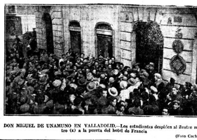 Imagen secundaria 1 - La juventud de Valladolid vibra con Unamuno