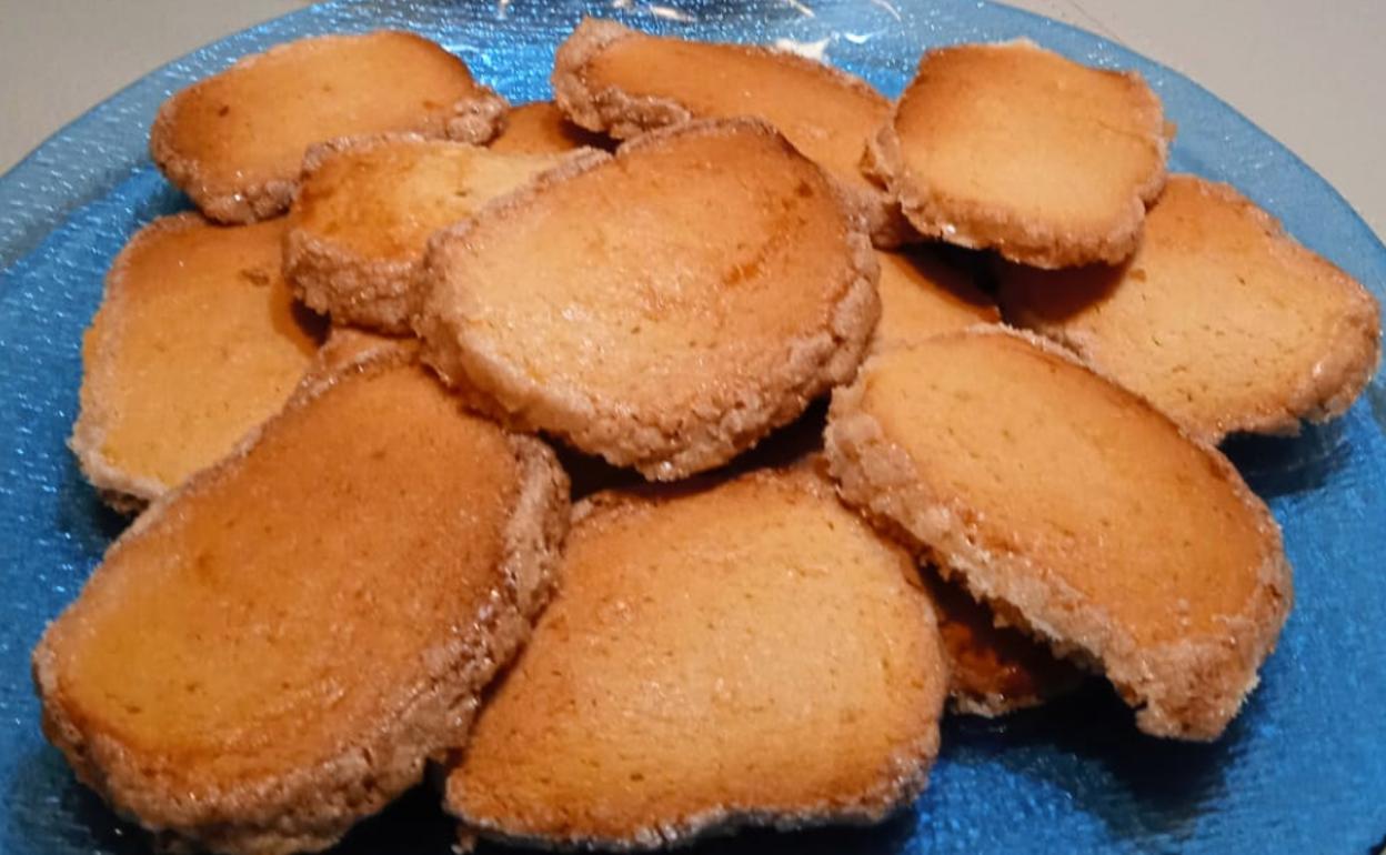 La receta : Deliciosas galletas de vainilla