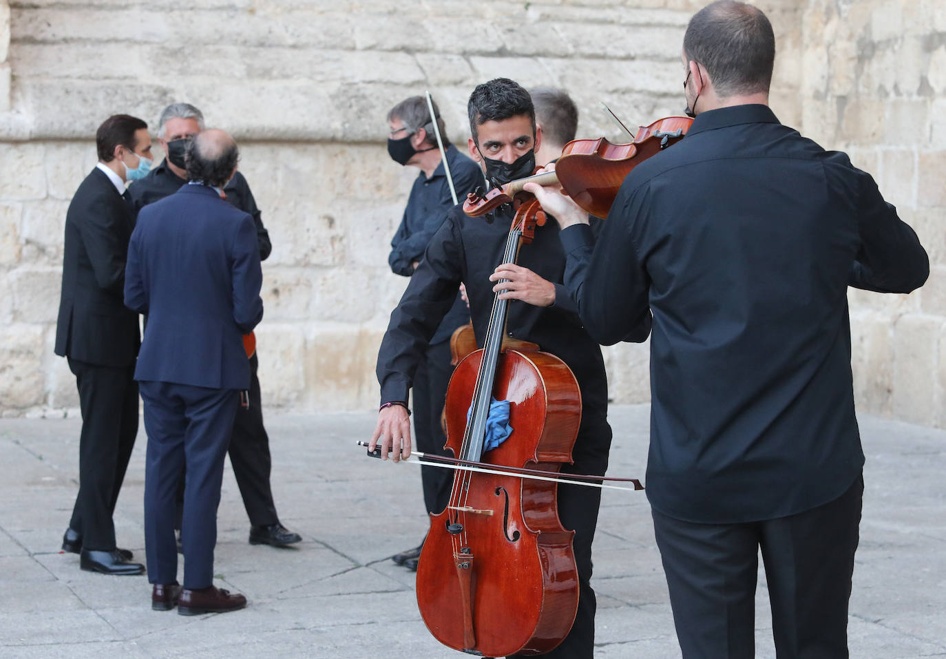 Fotos: La OSCyL felicita a la Catedral de Palencia en su séptimo centenario