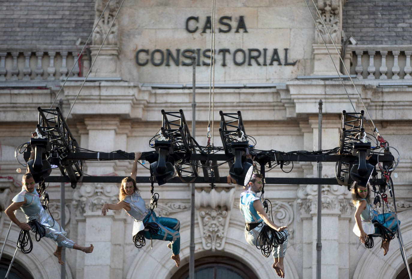 Sacude Danza Vertical, 'Euforia'. Plaza Mayor