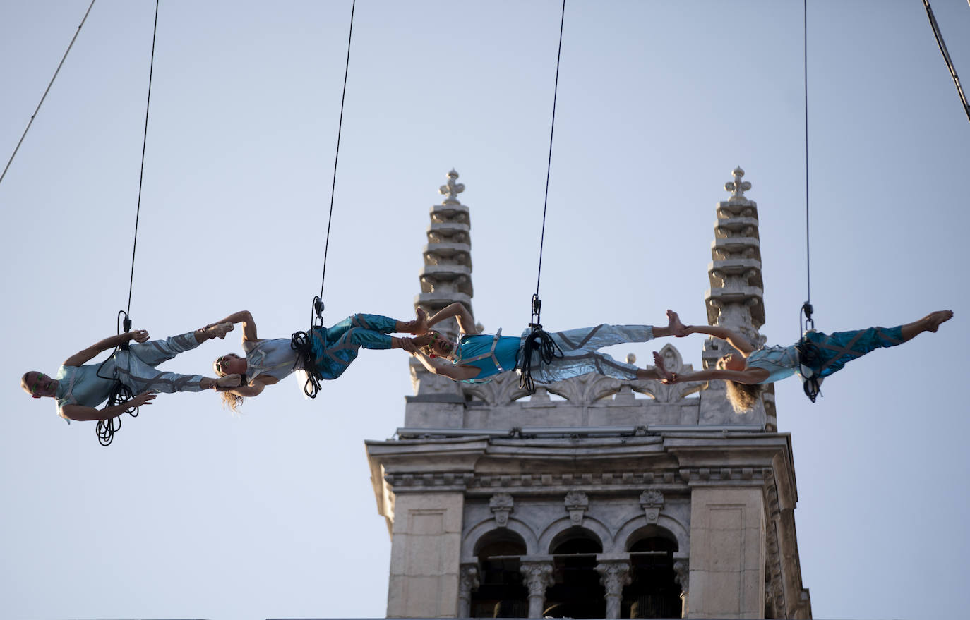 Sacude Danza Vertical, 'Euforia'. Plaza Mayor