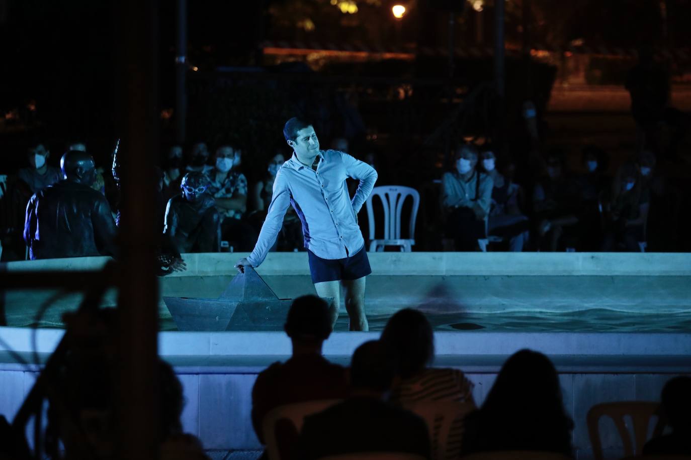 Caudal, de la compañía Miguel Gigosos, en la plaza del Poniente