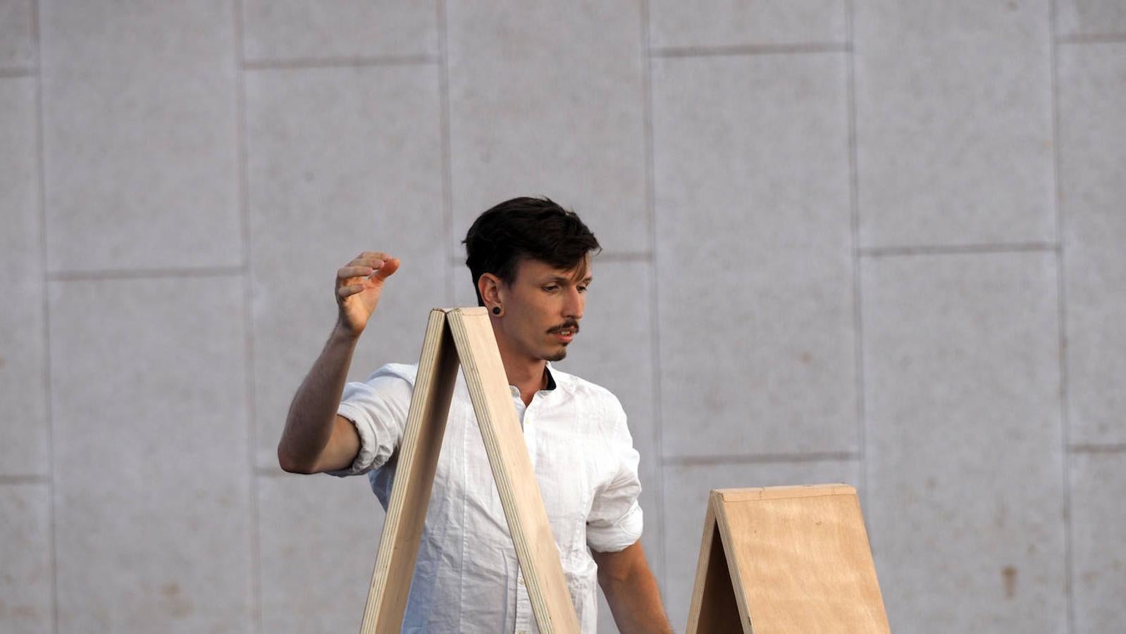 Ovvio, de Kolektiv Lapso Cirk, en la Cúpula del Milenio