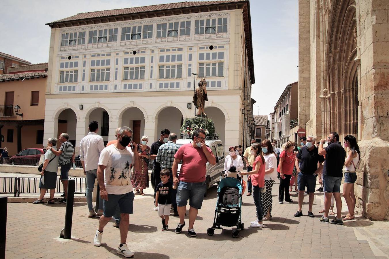 Celebración de San Cristobal en Medina de Rioseco