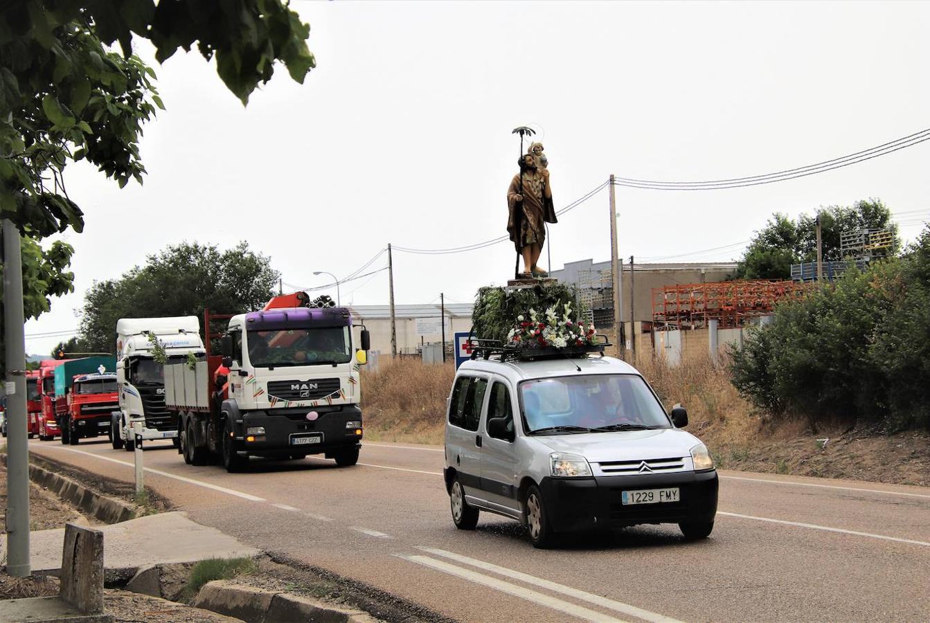 Celebración de San Cristobal en Medina de Rioseco