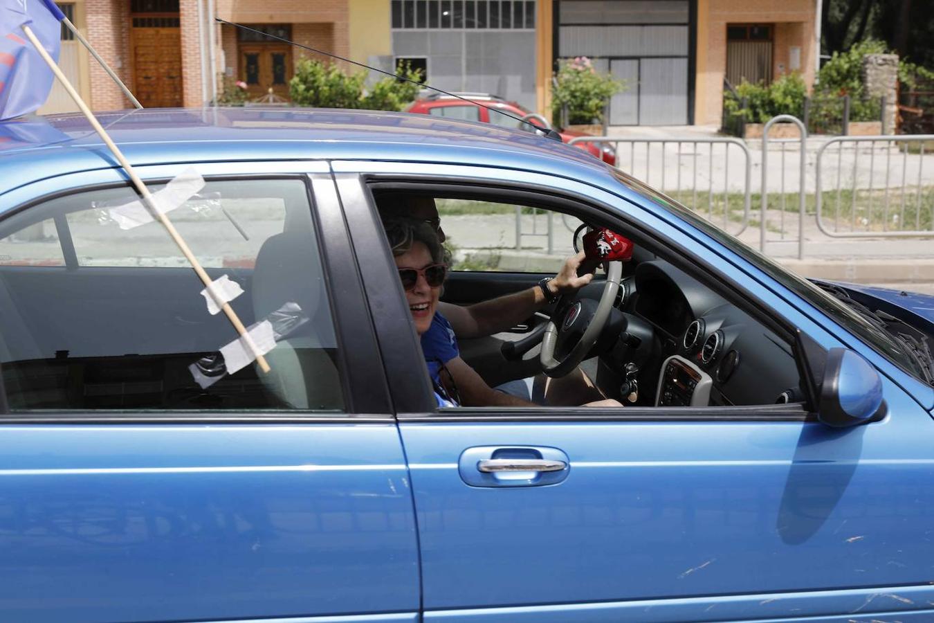 Concentración en Peñafiel reivindicando la Autovía del Duero