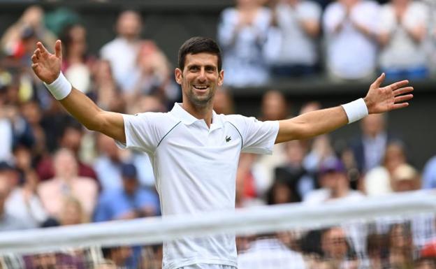 Djokovic en Wimbledon