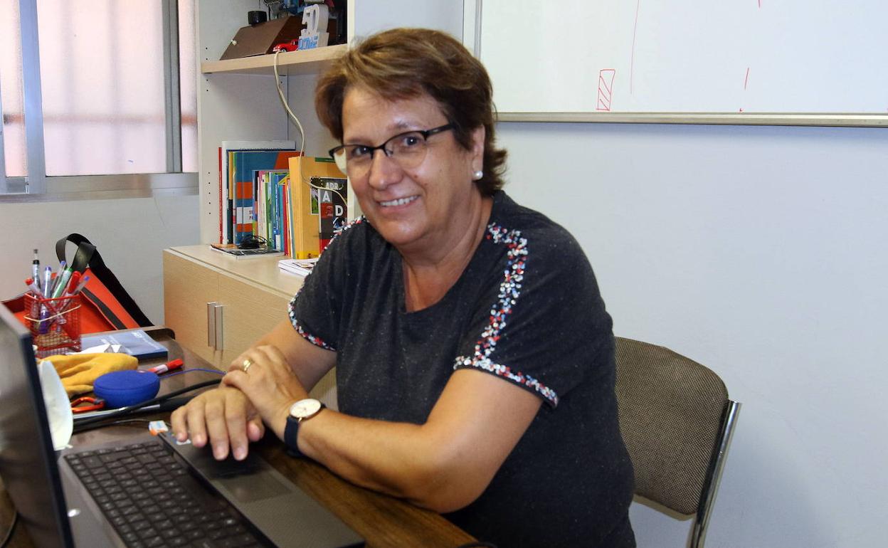 Irene Herranz, presidenta de las autoescuelas de Segovia. 