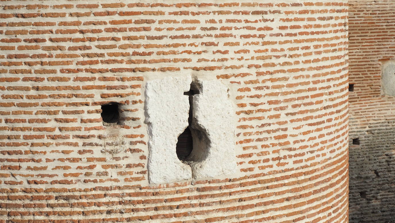 Detalle del castillo que hemos visitado esta semana