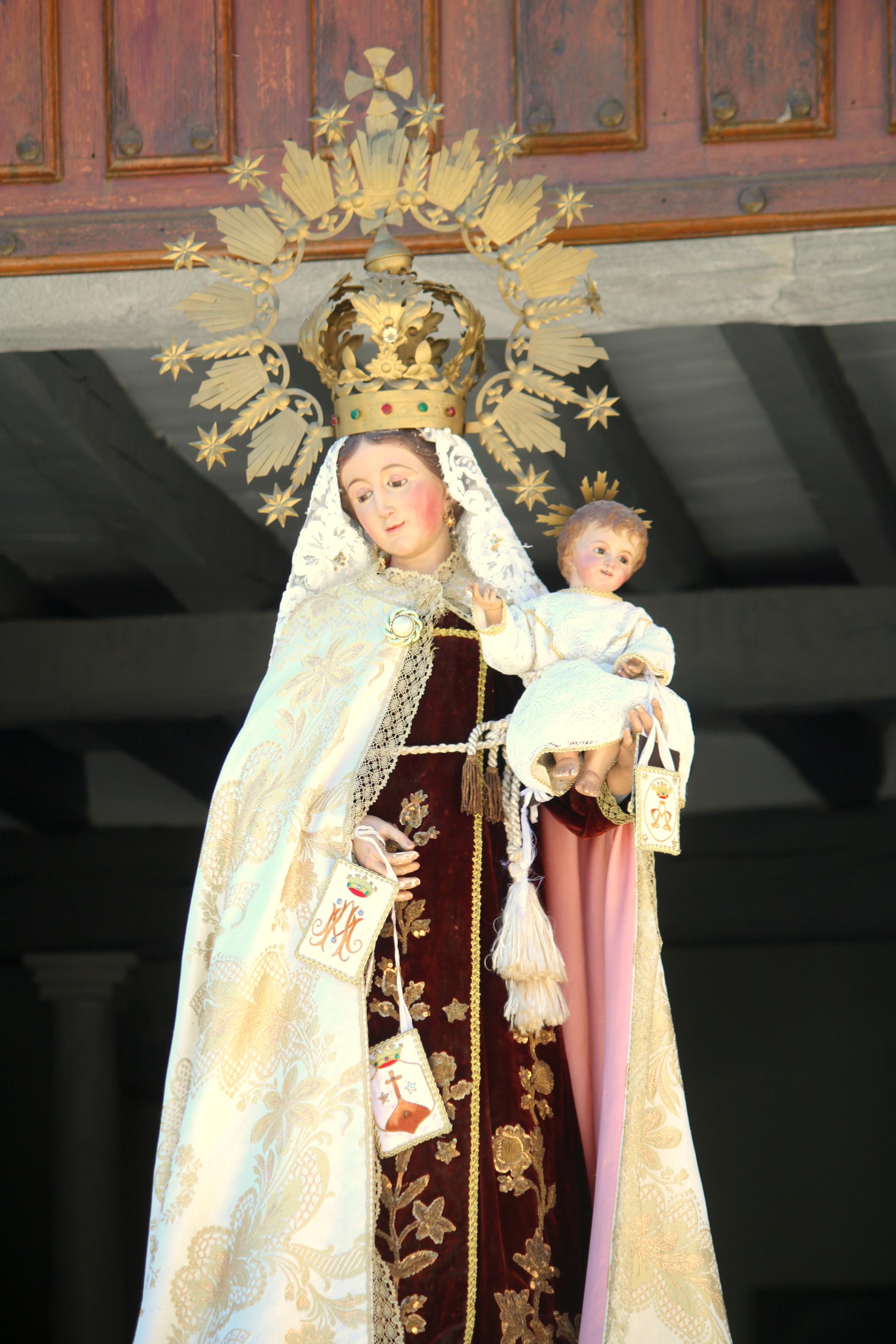 Los ceviqueños danzaron en honor a la Virgen del Carmen