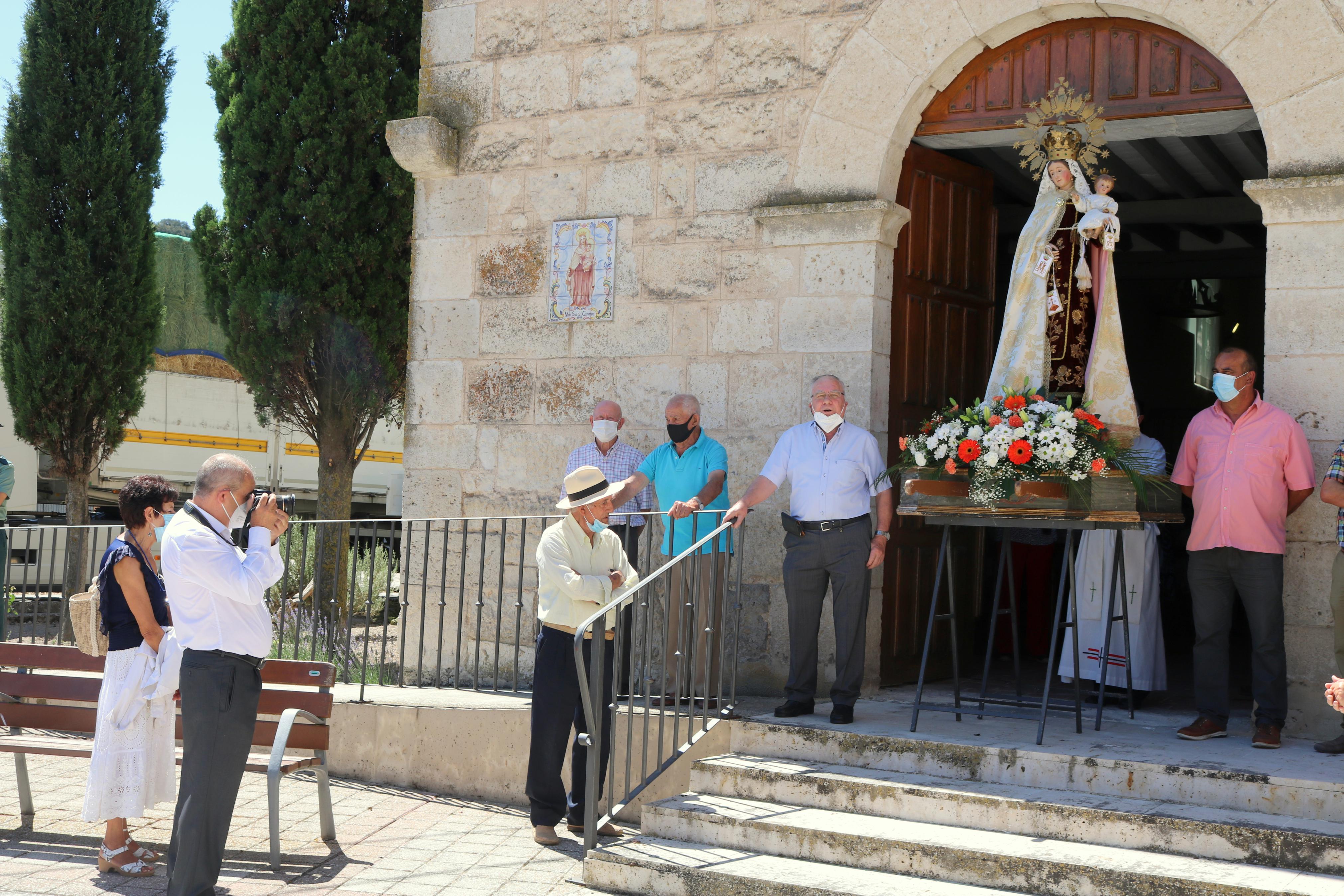 Los ceviqueños danzaron en honor a la Virgen del Carmen