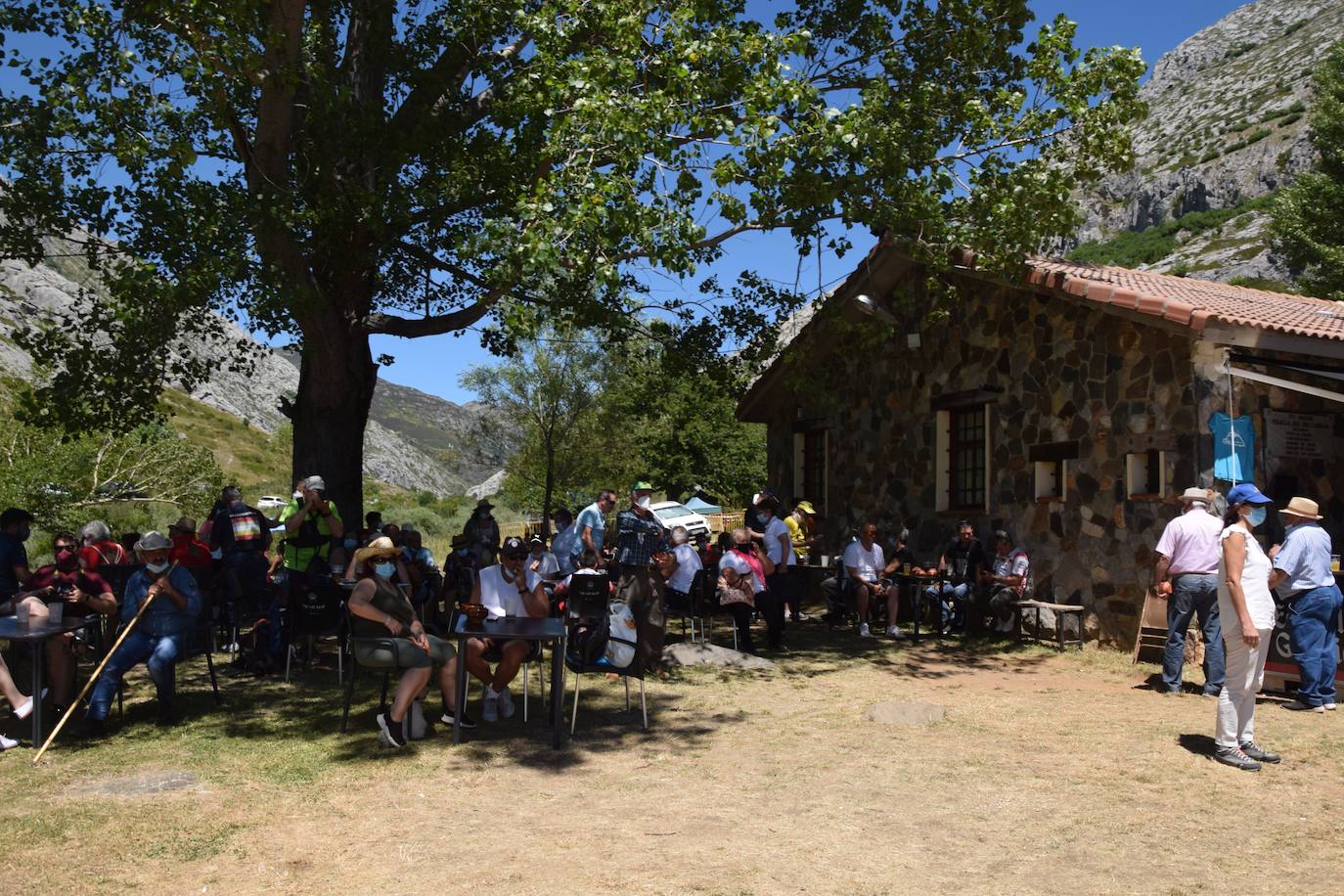 La fiesta, que no se pudo celebrar el año pasado por la pandemia, contó con menos afluencia que en 2019 por la covid