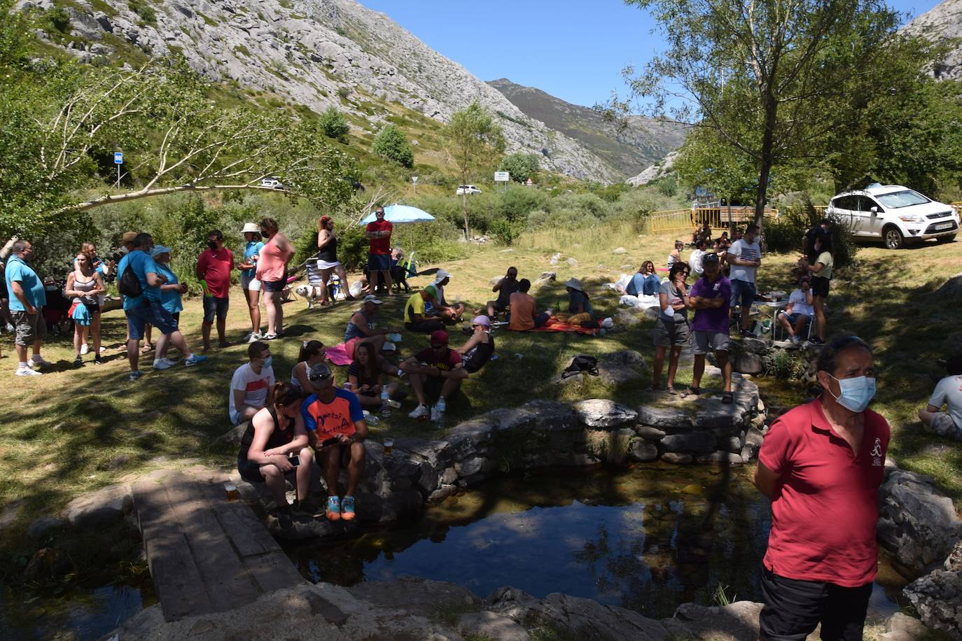 La fiesta, que no se pudo celebrar el año pasado por la pandemia, contó con menos afluencia que en 2019 por la covid