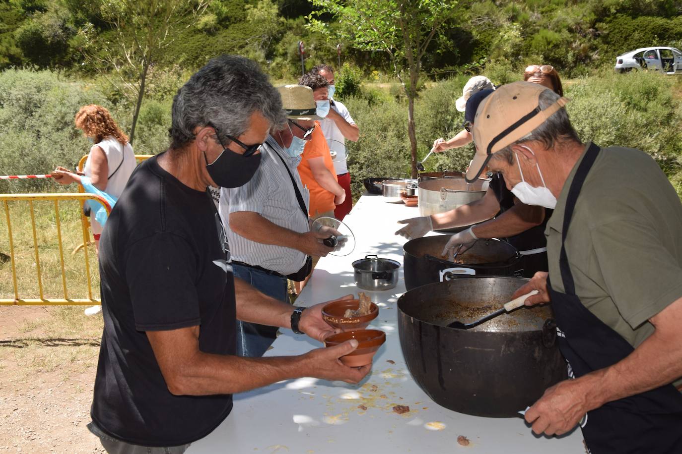 La fiesta, que no se pudo celebrar el año pasado por la pandemia, contó con menos afluencia que en 2019 por la covid
