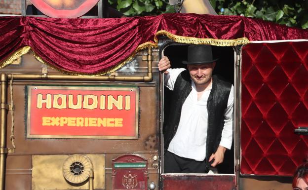 Houdini Experiencie', uno de los pocos 'escape room' sobre ruedas que hay en España, fue también todo un éxito.