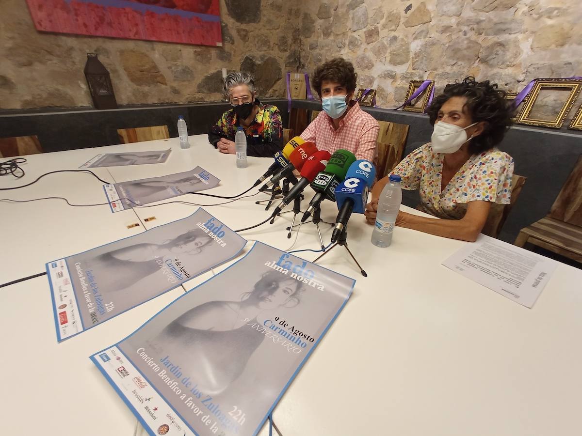 Presentación del concierto de Carminho.