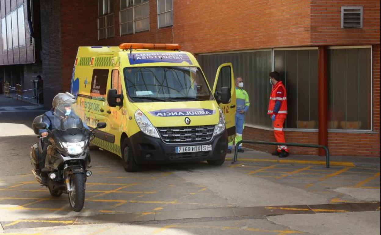 Ambulancia de soporte vital básico. 