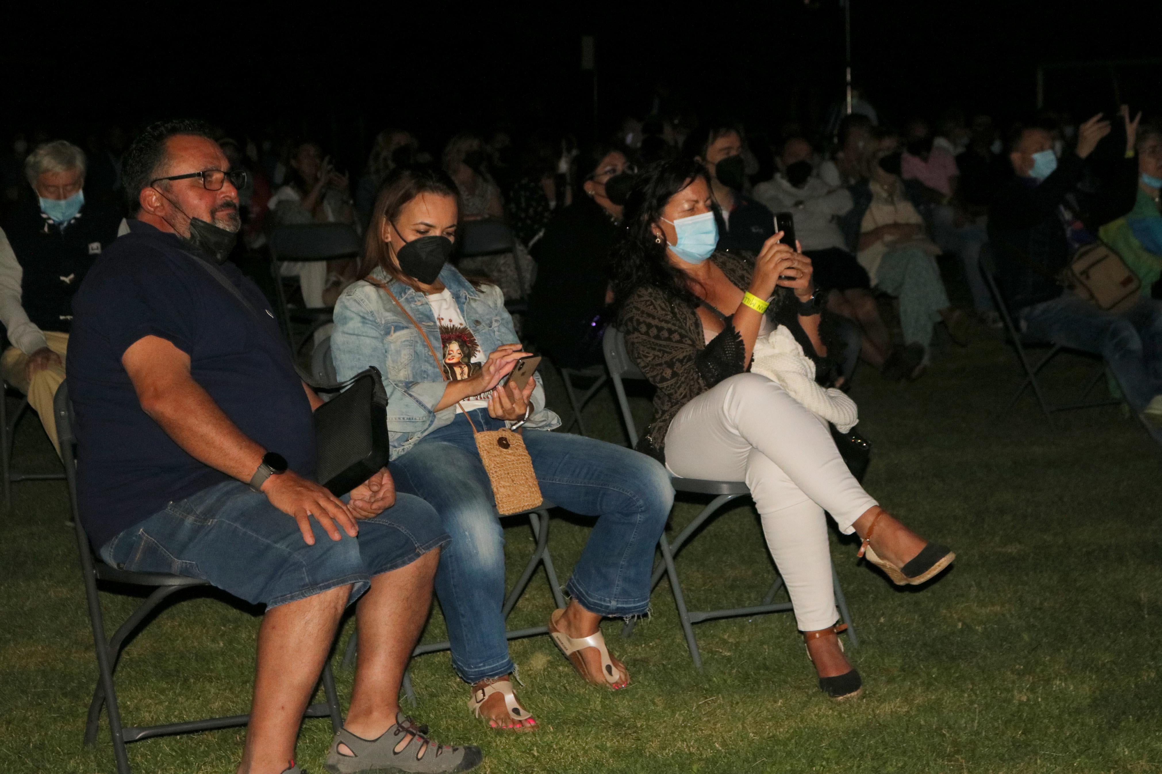 Marta Sánchez actuó el pasado viernes en Torquemada