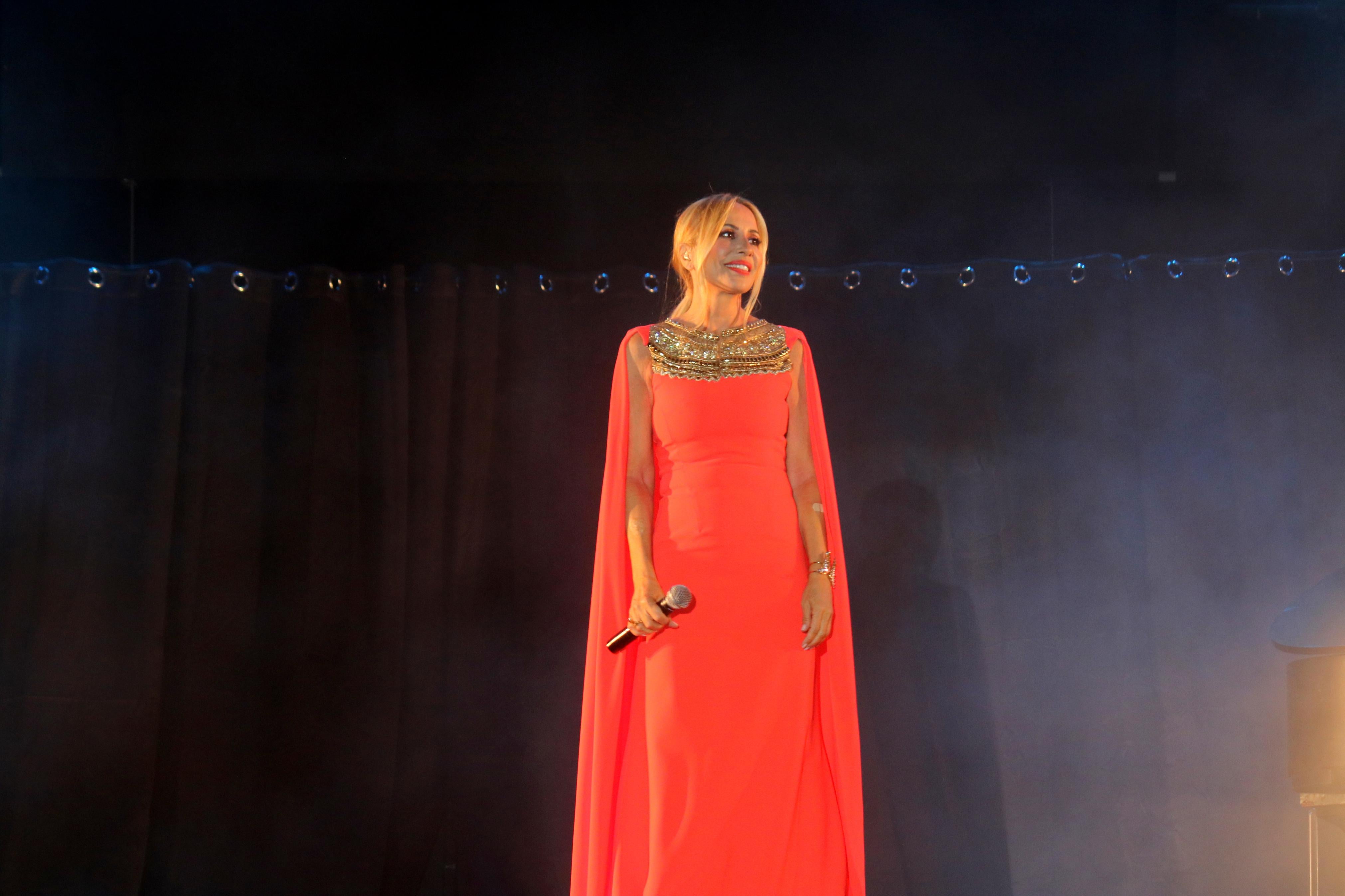 Marta Sánchez actuó el pasado viernes en Torquemada