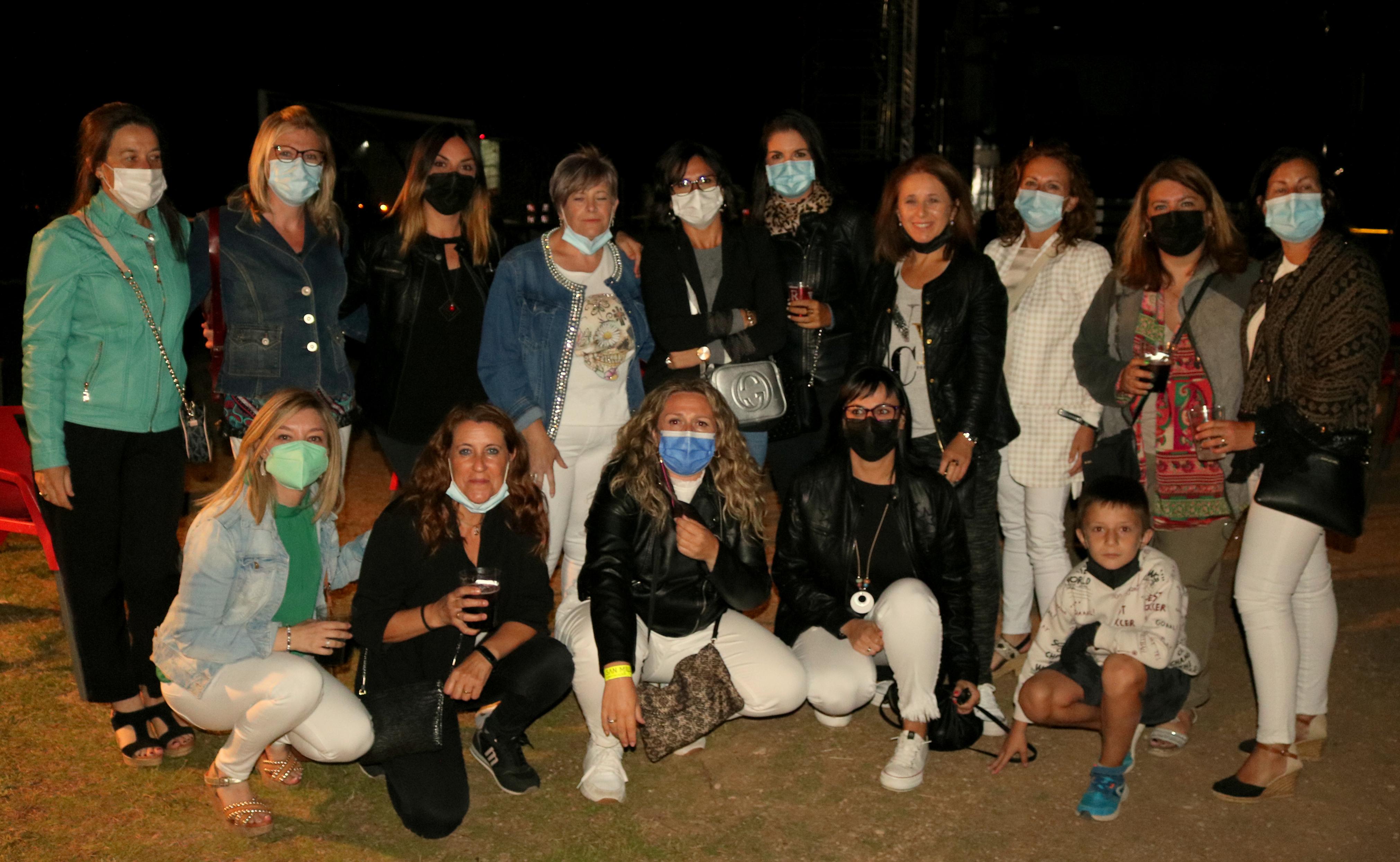 Marta Sánchez actuó el pasado viernes en Torquemada