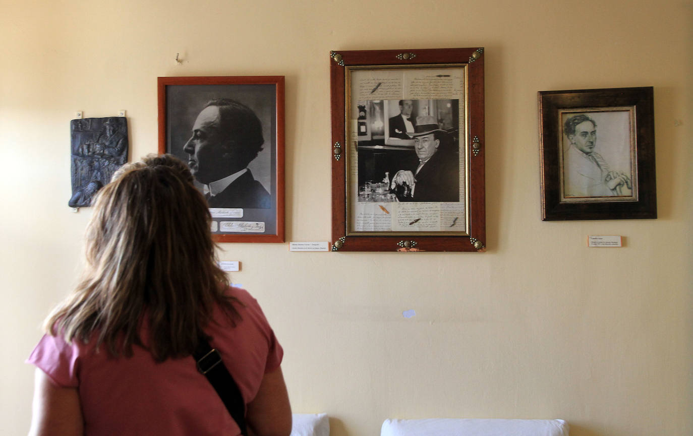 Un momento del recorrido de la visita guiada.