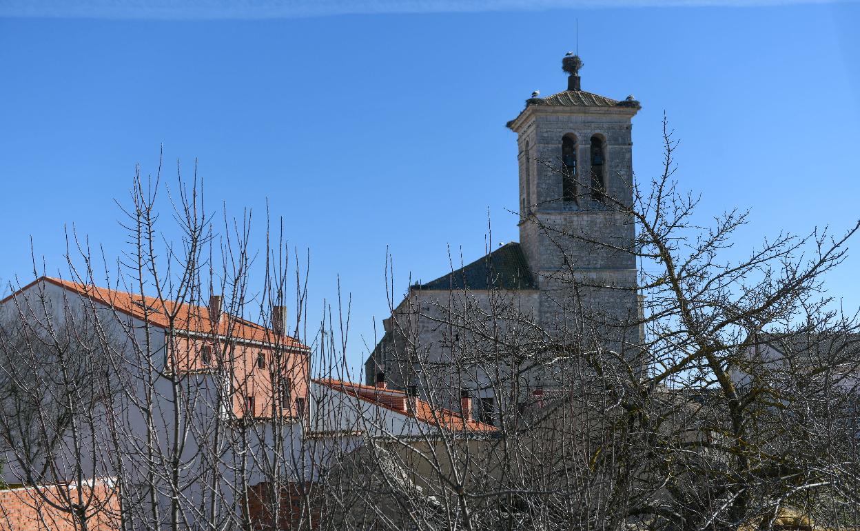 Vista general del municipio de Traspinedo. 