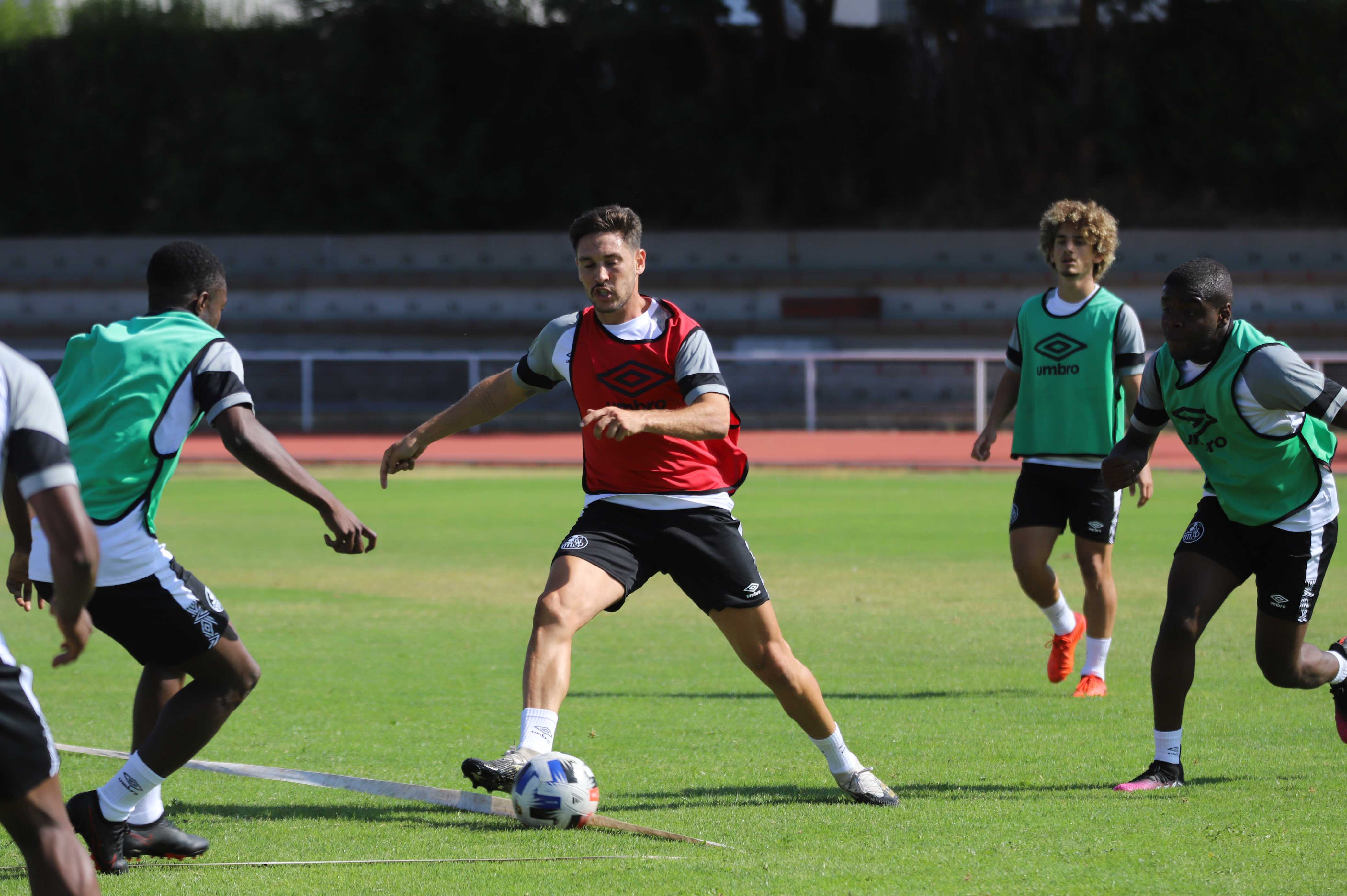 Primer entrenamiento del Salamanca UDS