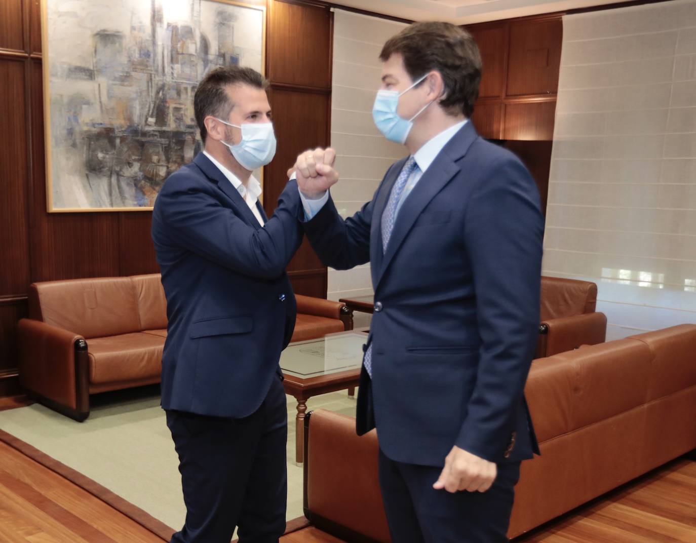 Los fondos europeos centran el debate entre Mañueco y Tudanca, previo a la Conferencia de Presidentes