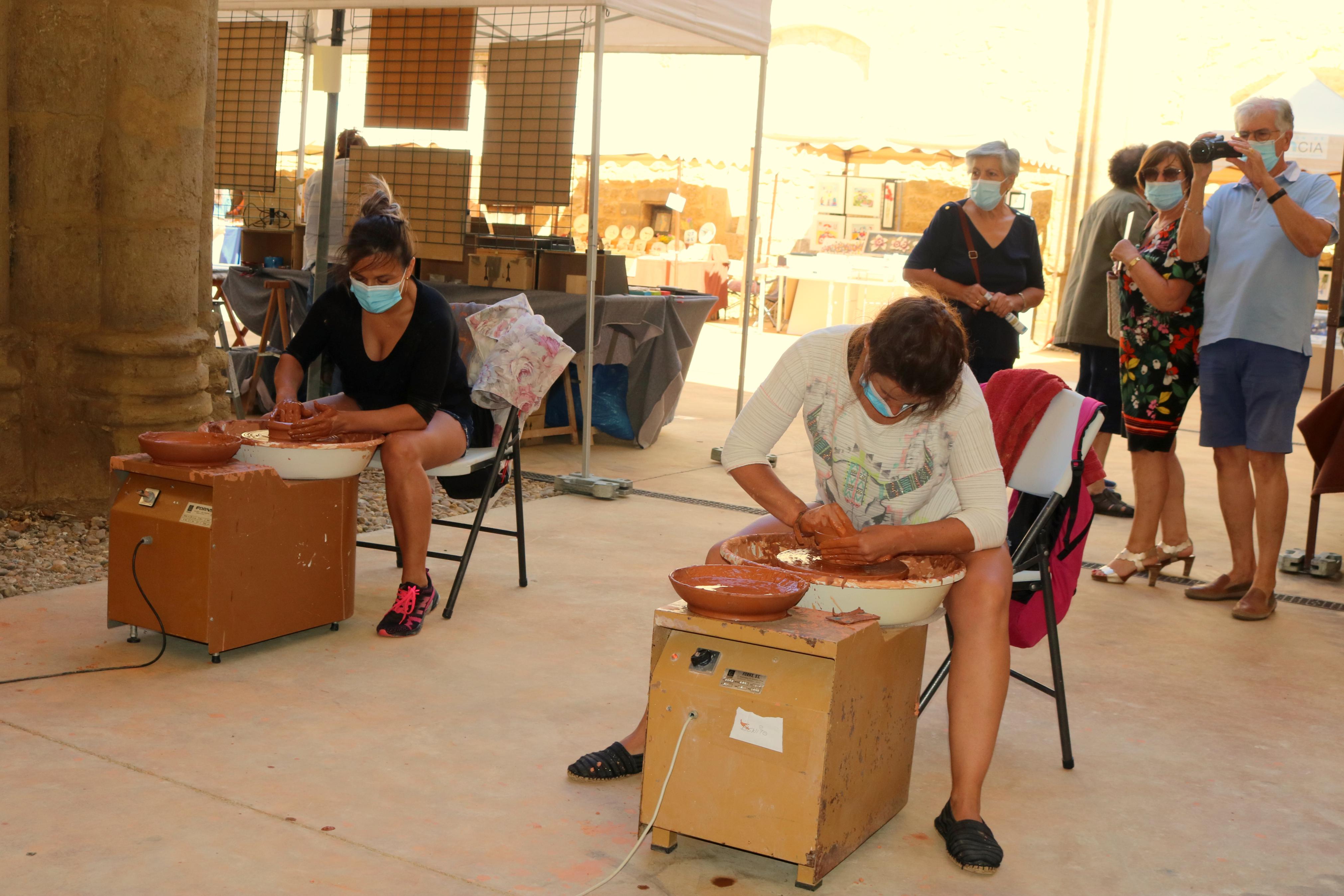 La Feria contó con un taller de torno y otros actos durante el fin de semana