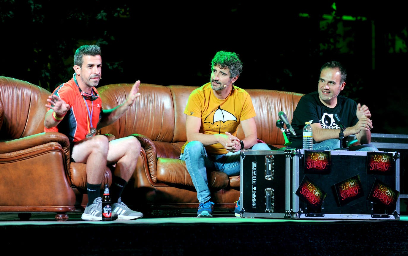 Espectáculo de Los del Sótano en Santovenia de Pisuerga, Valladolid.