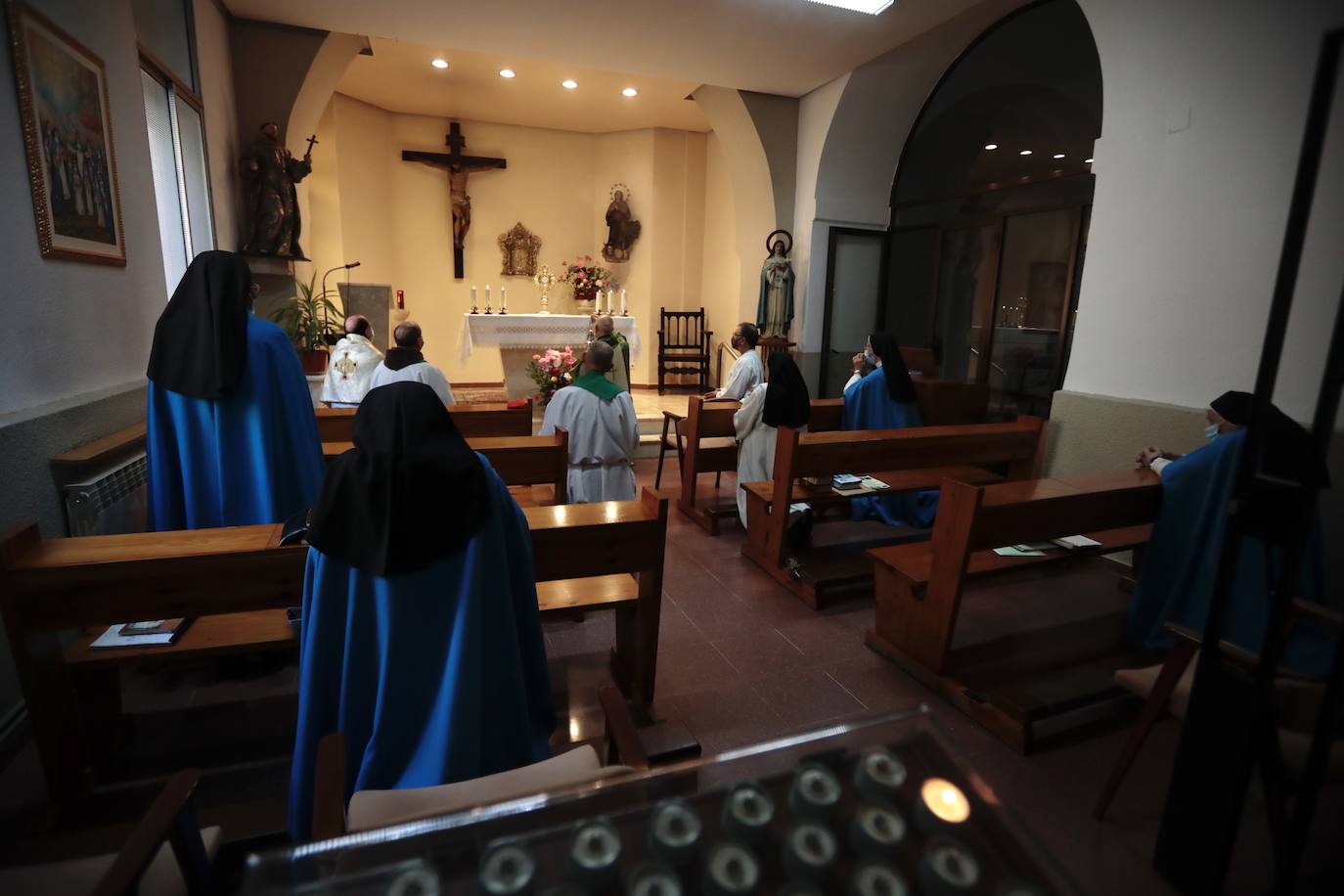 Traslado a la nueva capilla de 