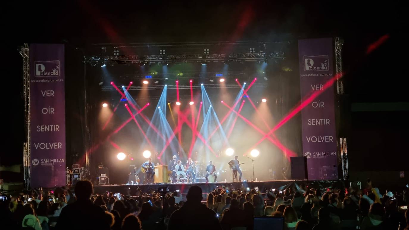 Concierto de Dvicio, esta noche en el estado de fútbol El Parque de Herrera de Pisuerga. 