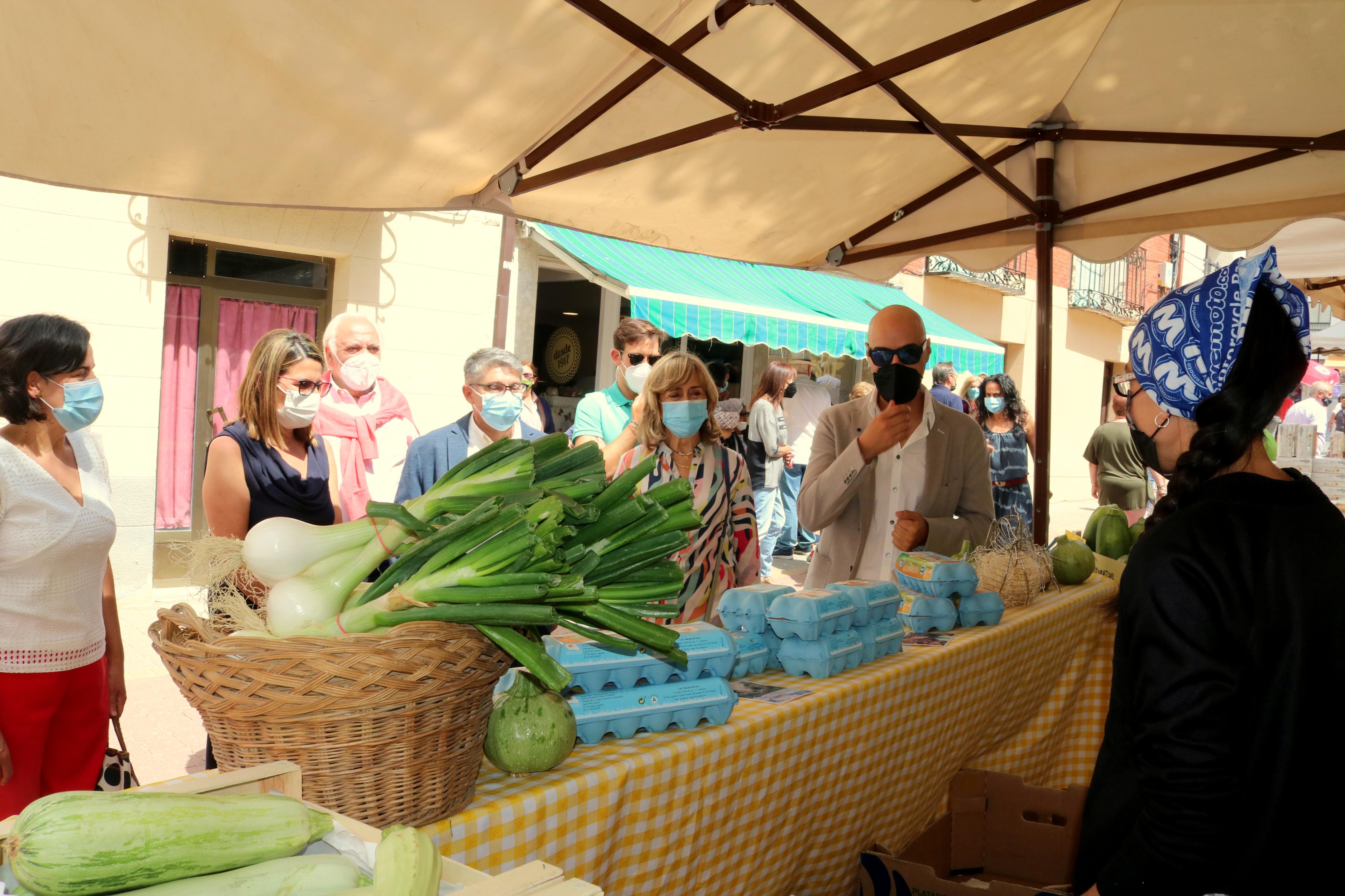 Alimentación y artesanía se dieron cita en Baltanás