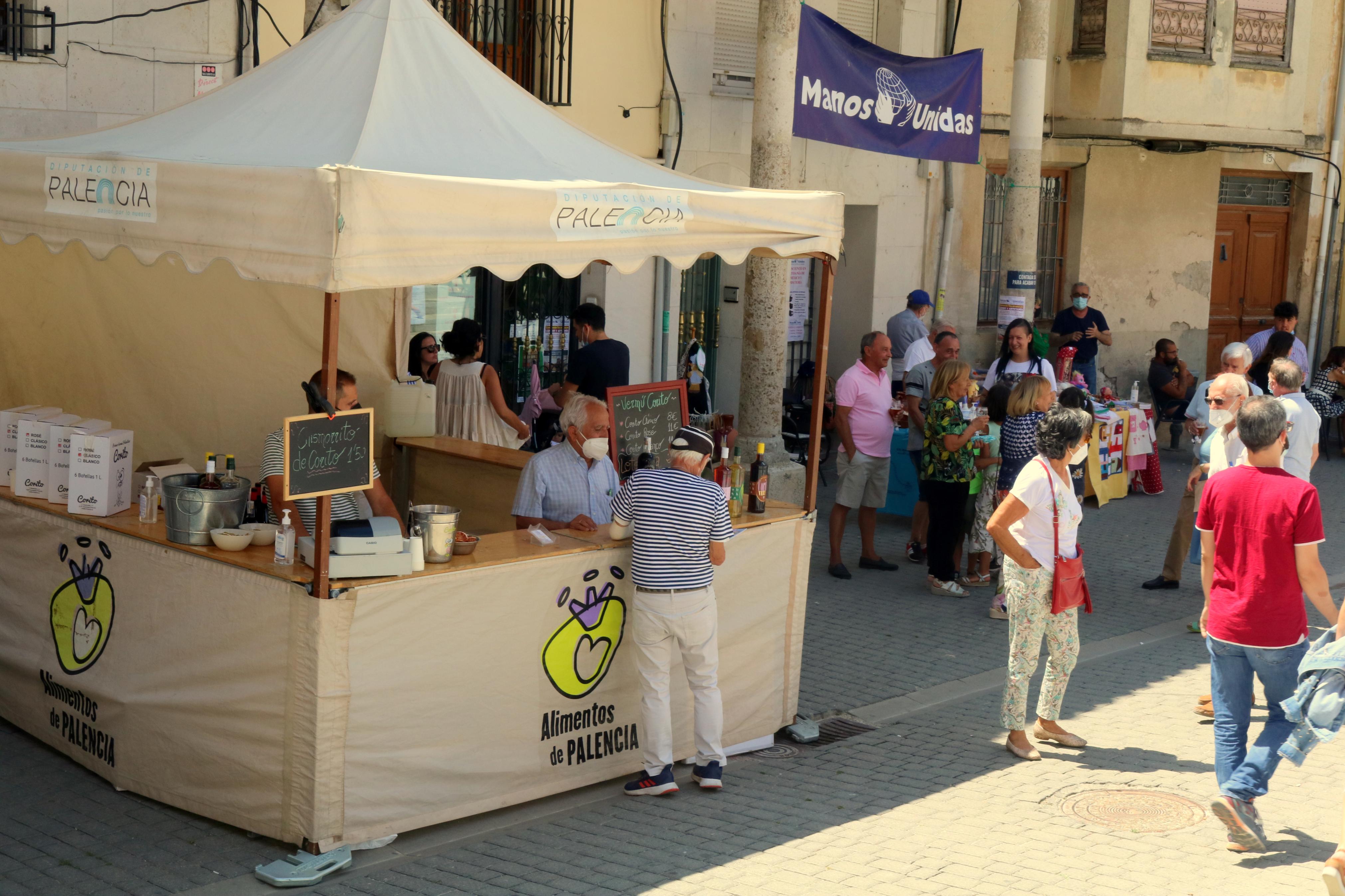 Alimentación y artesanía se dieron cita en Baltanás